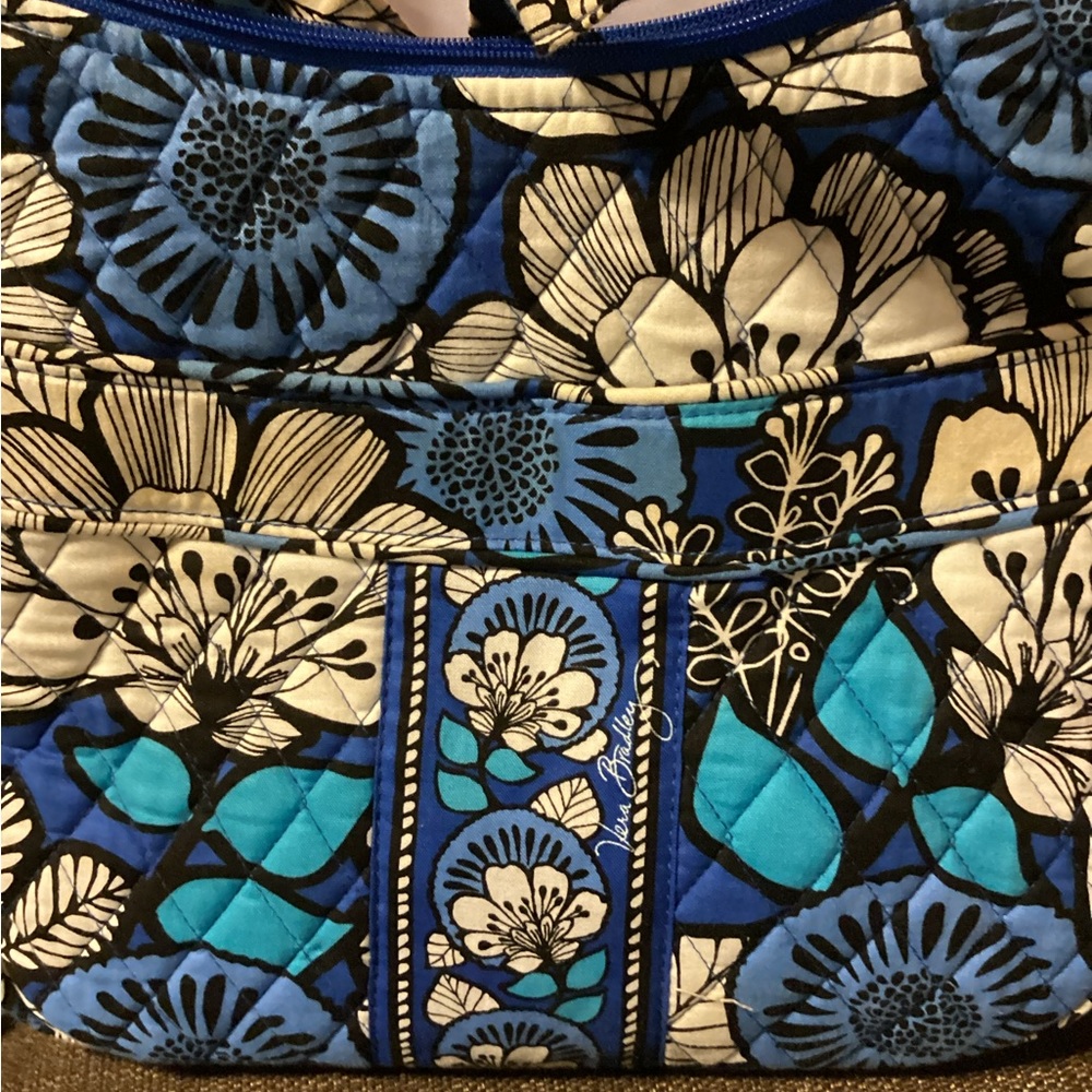 Vintage Vera Bradley In “Blue Bayou” CB Carryall (wallet sold separately). - Picture 2 of 5